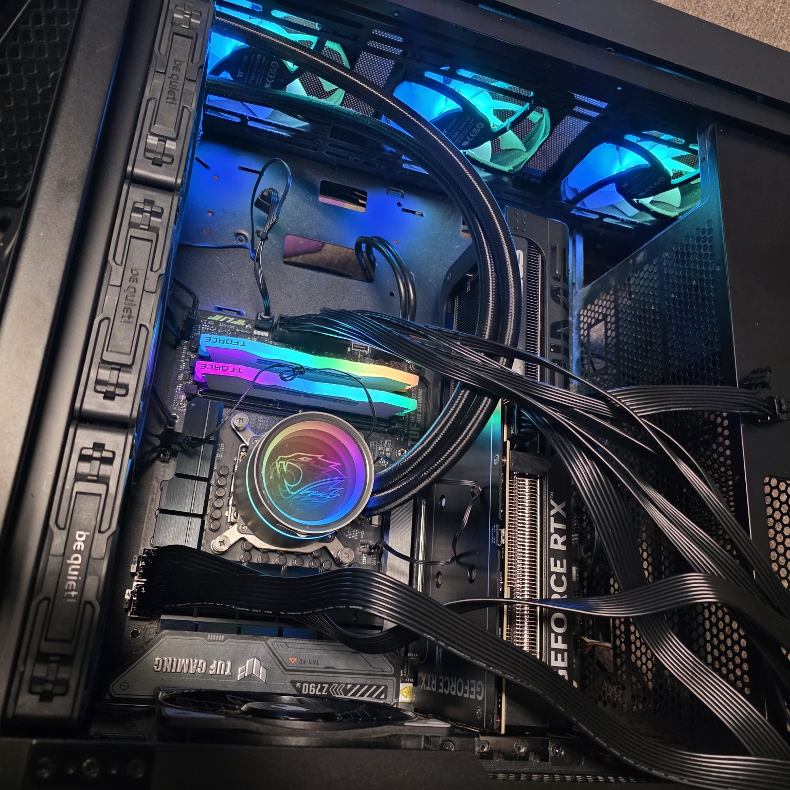 RGB gaming computer