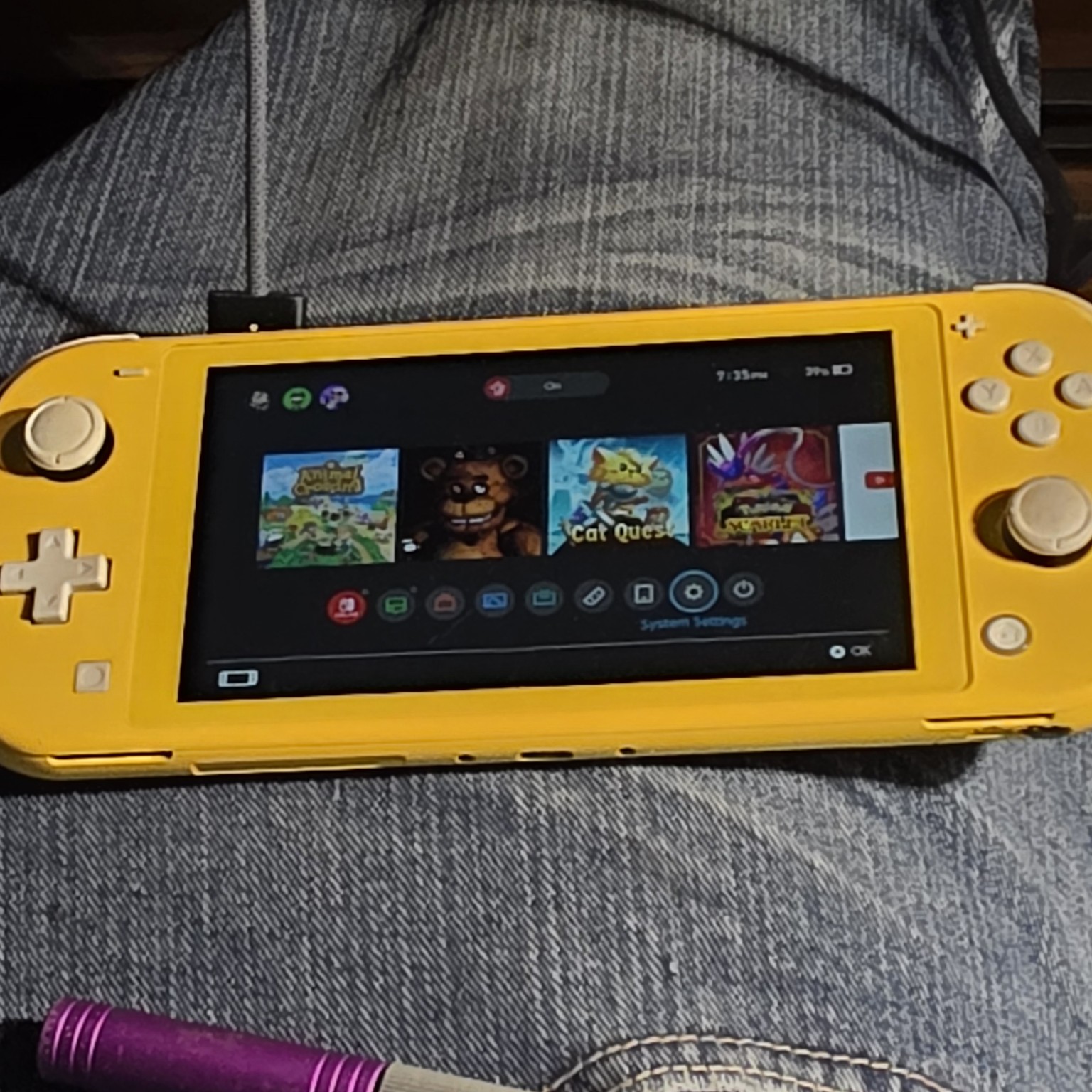 Nintendo Switch handheld console